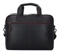 The Chesterfield Brand Wax Pull Up Briefcase Leather 40 cm Laptop compartment brown