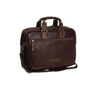 The Chesterfield Brand Wax Pull Up Briefcase Leather 40 cm Laptop compartment brown
