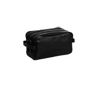 The Chesterfield Brand Wax Pull Up Toilet bag Leather 24 cm black