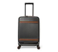The Chesterfield Brand with Laptop Compartment Zuna Trolley with Frontpocket Urban Graphite Anthracite 55cm