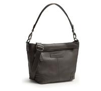 The Chesterfield Brand Zarita Shoulder Bag Genuine Leather 22 cm gray