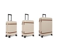 The Chesterfield Brand Zuna 4 wheels Suitcase set 3-piece beige