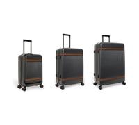 The Chesterfield Brand Zuna 4 wheels Suitcase set 3-piece gray