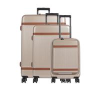 The Chesterfield Brand Zuna 4 wheels Suitcase set 3-piece yellow