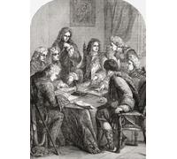 The Chevalier de St. George and his council. James Francis Edward Stuart 1688 ÔøΩ 1766 aka The Old Pretender and Chevalier de St. George Son of King James II and VII of England Prince of Wales and