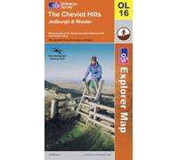 The Cheviot Hills: Sheet 16 (Explorer Maps)