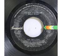 The Chi-Lites - the devil is doing his work / i'm not a gambler 45 rpm single