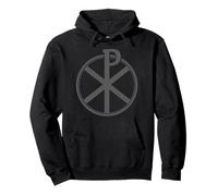 The Chi-Rho Cross - Jesus Christ Symbol - v3 Pullover Hoodie
