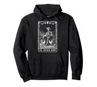 The Chicken Daddy Dad Farm Farmer Father's Day Tarot Card Pullover Hoodie