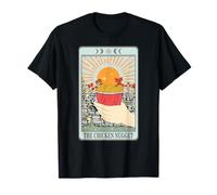 The Chicken Nugget Funny Tarot Card Foodie Halloween Occult T-Shirt