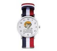 The Chicken Whisperer Custom Quartz Watches Arabic Numerals Wrist Watch with Adjustable Strap for Men Women