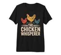 The Chicken Whisperer Funny Chicken Lover Farming Premium T-Shirt