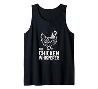 The Chicken Whisperer Funny Farm Chicken Tank Top