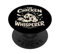 The Chicken Whisperer Funny Farmer PopSockets Adhesive PopGrip