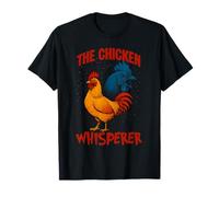 The Chicken Whisperer Funny Poultry Keeper Farmer Design T-Shirt