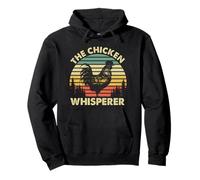 The Chicken Whisperer Funny Retro Vintage Farm Chicken Lover Pullover Hoodie