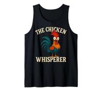 The Chicken Whisperer Funny Rooster Lover Farmhouse Farmer Tank Top