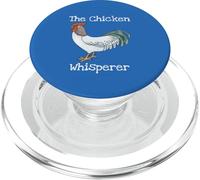 The Chicken Whisperer Rooster Design for Animal Lovers PopSockets PopGrip for MagSafe