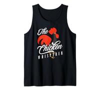 The Chicken Whisperer Rooster Farming Farmer Tank Top