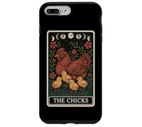 The Chicks Chicken Farm Farmer Tarot Card Witchy Hen Case for iPhone 7 Plus/8 Plus