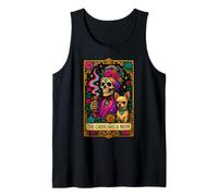 The Chihuahua Mom Tarot Card Funny Coffee Lover Dog Mama Tank Top
