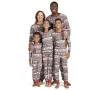 The Children's Place Baby Family Matching, Christmas and Holiday Pajama Sets, Cotton, Moose Fairisle, XX-Large (Adult)
