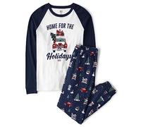 The Children's Place Baby Girls Family Matching Autumn Harvest Pyjama Sets, Cotton Pyjama Set, Home for holidays, X-Small (ADULT)