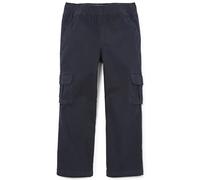 The Children's Place Boys' Pull on Cargo Pants, New Navy Single, 7 Slim