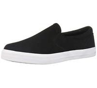 The Children's Place Boy's Slip on Casual Shoes Sneaker, Black, Youth 1 Regular US Little Kid