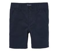 The Children's Place Boys' Stretch Chino Shorts, New Navy, 6 slim