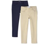 The Children's Place Girl's Ponte Knit Pull On Jeggings, Sandy/Tidal, 4 slim