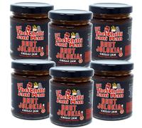 The Chilli Jam Man - Bhut Jolokia - Heat Level 8/10-200g - Pack of 6