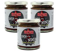 The Chilli Jam Man - Ginja Ninja Ultra Jam - 200g - Pack of 3