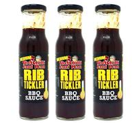 The Chilli Jam Man - Medium Rib Tickler - Heat Level 5/10-225ml - Pack of 3