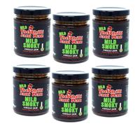 The Chilli Jam Man - Mild Smoky - Heat Level 1/10-200g - Pack of 6