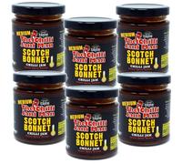 The Chilli Jam Man - Scotch Bonnet - Heat Level 6/10-200g - Pack of 6