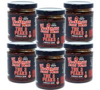 The Chilli Jam Man - The 3 Peaks - Heat Level 9/10-200g - Pack of 6