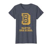 The Chilling Adventures of Sabrina Baxter High School T-Shirt, Women, Heather Blue, Small