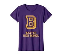 The Chilling Adventures of Sabrina Baxter High School T-Shirt, Women, Purple, Large