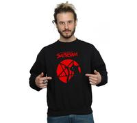 The Chilling Adventures Of Sabrina Men's Salem Pentagram Sweatshirt in Black | Size: Medium The Chilling Adventures Of Sabrina Black M