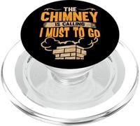 The Chimney Is Calling Professional Sweeper Chimney Sweep PopSockets PopGrip for MagSafe