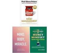 The Chimp Paradox, Mind Body Miracle & The Psychology of Money Mindset 3 Books Collection Set