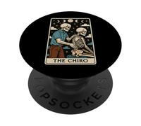 The Chiro Chiropractor Chiropractic Spine Skeleton Tarot PopSockets Adhesive PopGrip