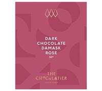 The Chocolatier Damask Rose Dark Chocolate Bar 50g [Pack of 15]