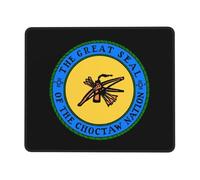 The Choctaw Nation Mouse Mat Non-Slip Rubber Base Mousemat Small Mouse Pad For Laptop Office Pc 25X30Cm