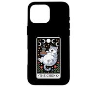The Chonk Tarot Card Fat Cat Ramen Noodle Case for iPhone 16 Pro Max