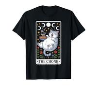 The Chonk Tarot Card Fat Cat Ramen Noodle T-Shirt