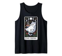 The Chonk Tarot Card Fat Cat Ramen Noodle Tank Top