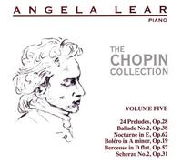 The Chopin Collection Volume Five By Angela Lear (2008-10-01)