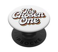 The Chosen One Retro Design - Funny Sibling Rivalry Vibe PopSockets Adhesive PopGrip